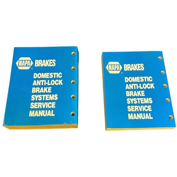 Napa Brakes, Domestic Anti-Lock Brake Systems Service Manual 1986-1994 2 Volumes - Picture 2 of 9